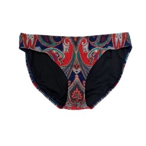 VENUS Floral Paisley Bikini Bottom, size 14